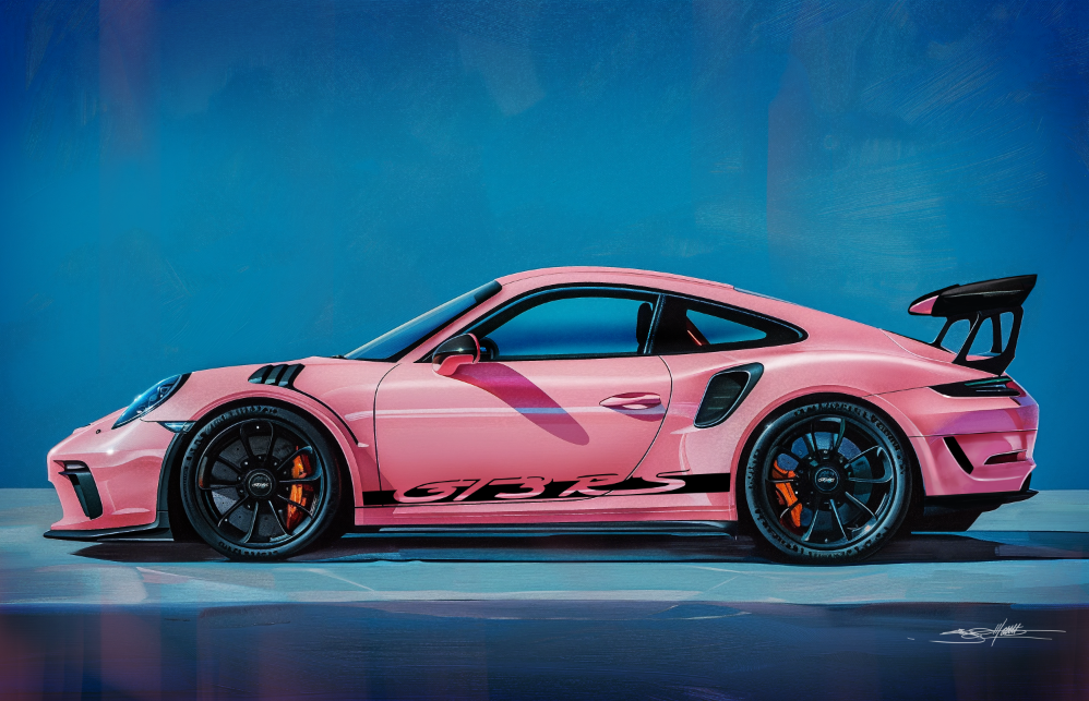 Porsche 991.2 GT3RS (Pink) – : : The Bat Comes Out Tonight - Jed Porsche 991.2 GT3RS (Pink) – : : The Bat Comes Out Tonight - Jed