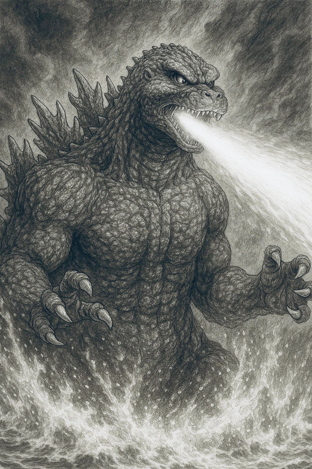 Godzilla: 1989 Classic (Pencil)