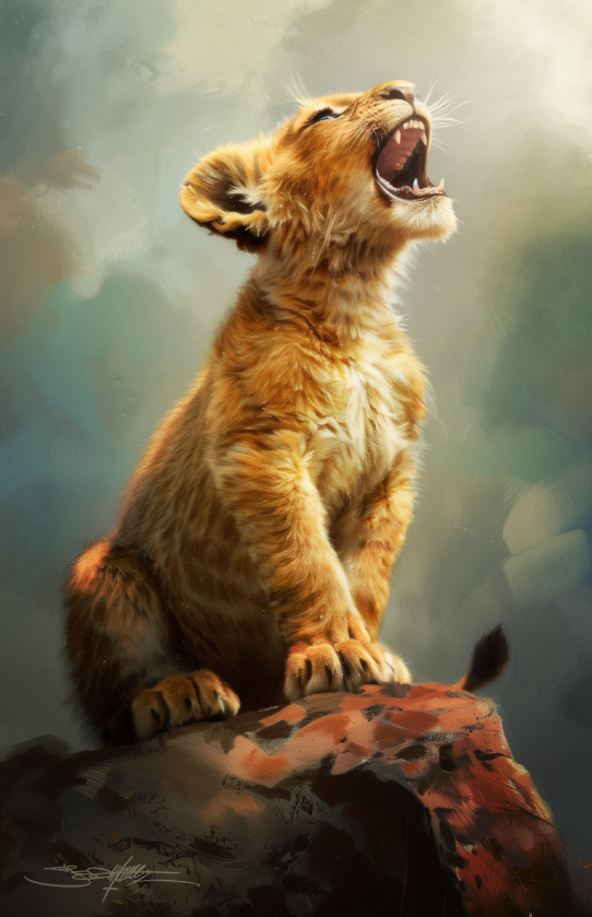 The Lion King: Baby Roar !