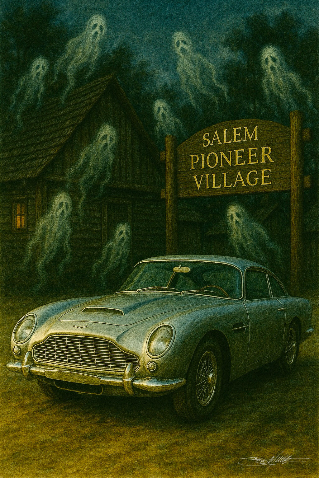 Aston Martin DB5: Salem Pioneer Village