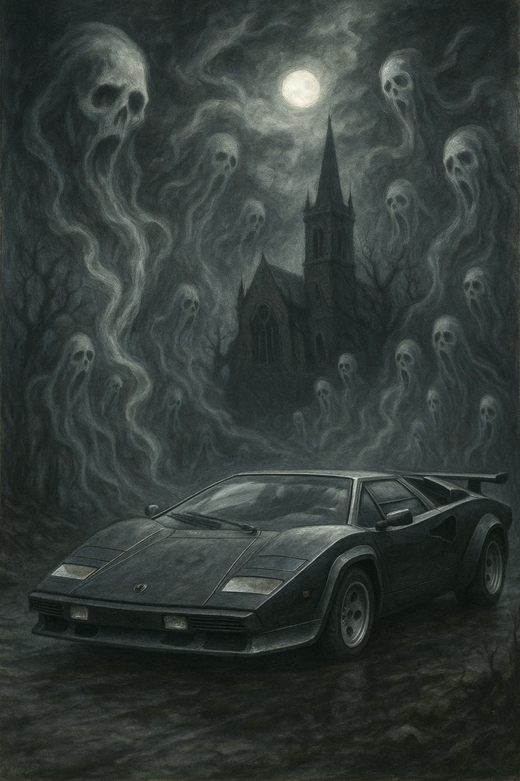 Lamborghini Countach: La Goth