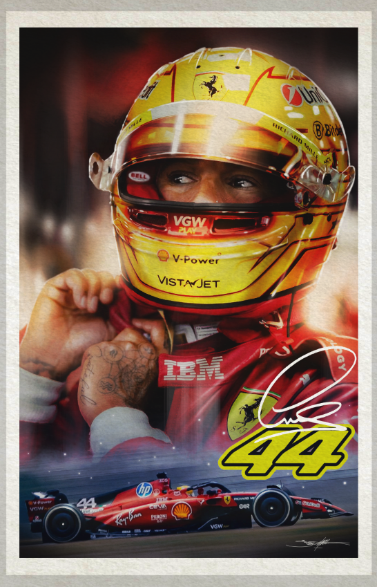 Lewis Hamilton: A Legend In Red