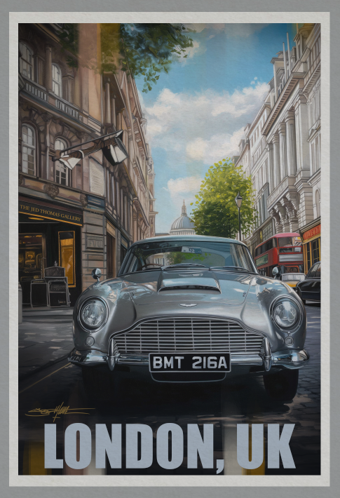 Aston Martin DB5 - London