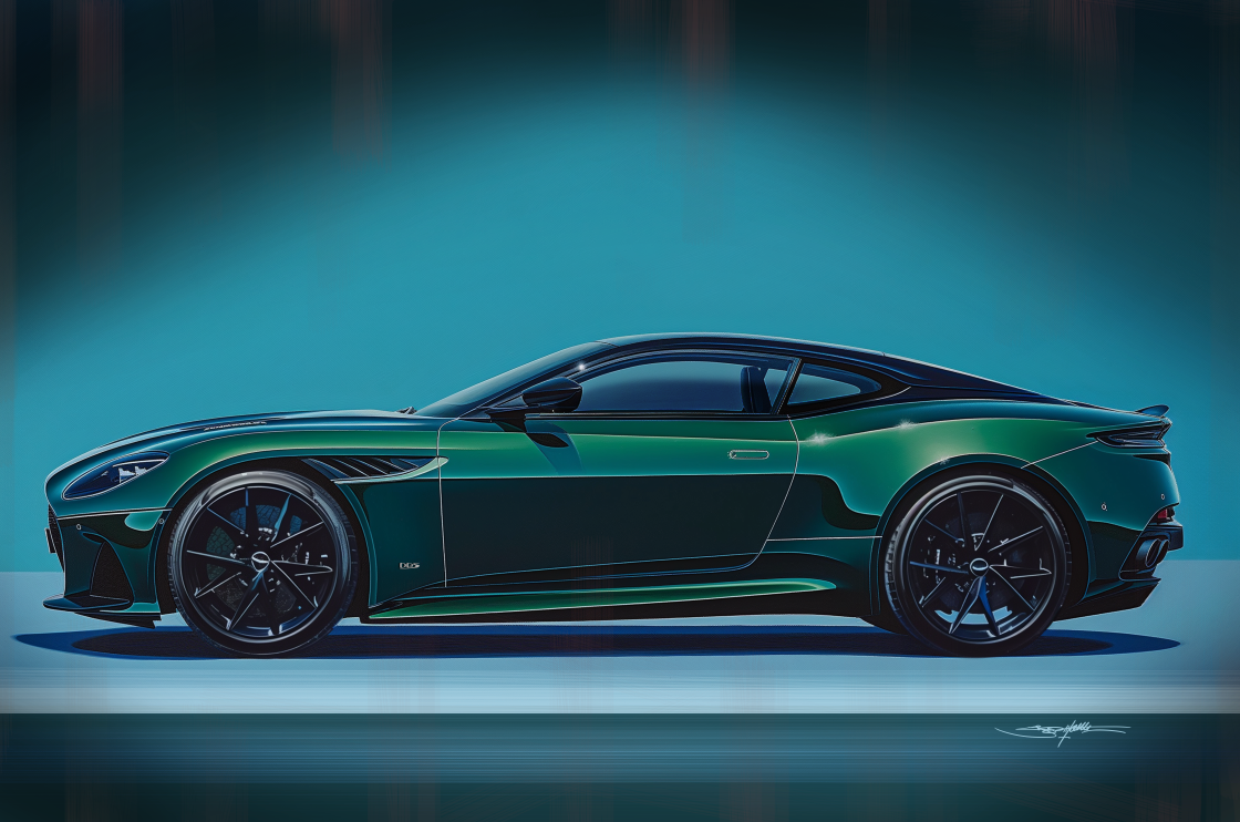 Aston Martin DBS (British Racing Green)