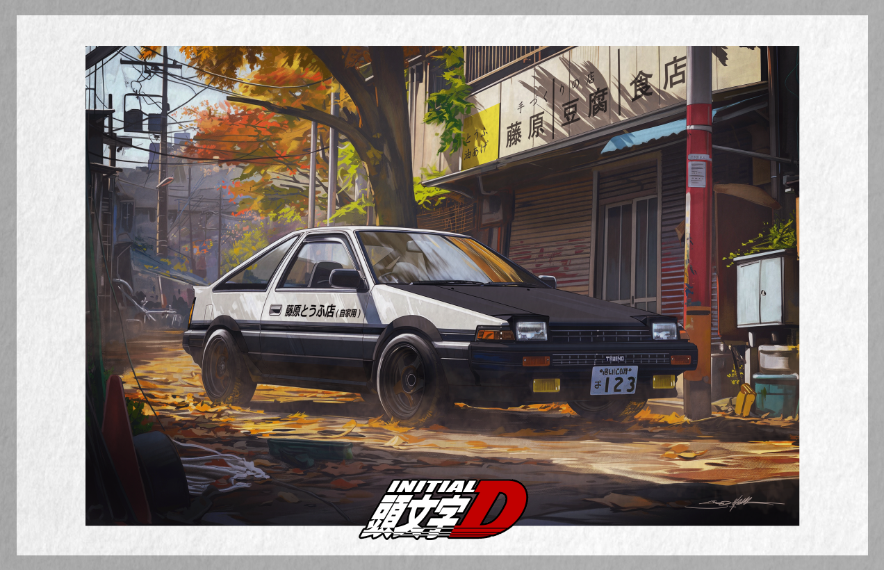 Toyota AE86: Initial D (Version A)