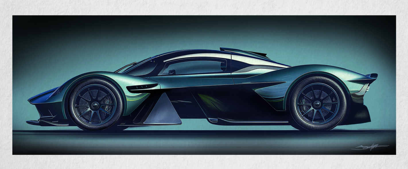 Aston Martin Valkyrie Green (Long Format)
