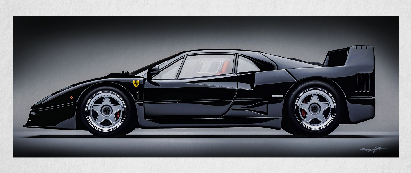 Ferrari F40 (Long Format)