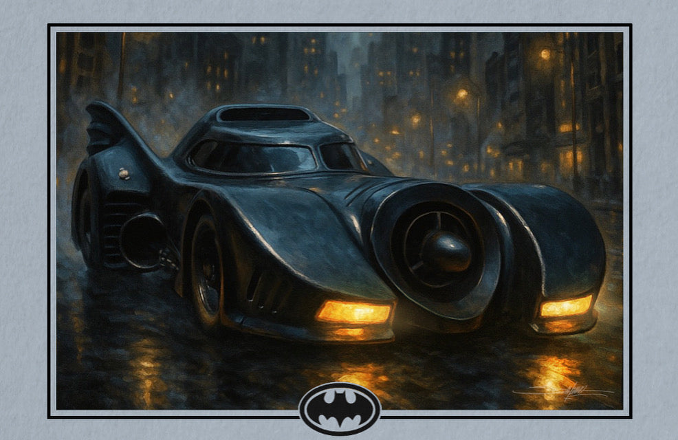 Batman 1989: Batmobile In Gotham