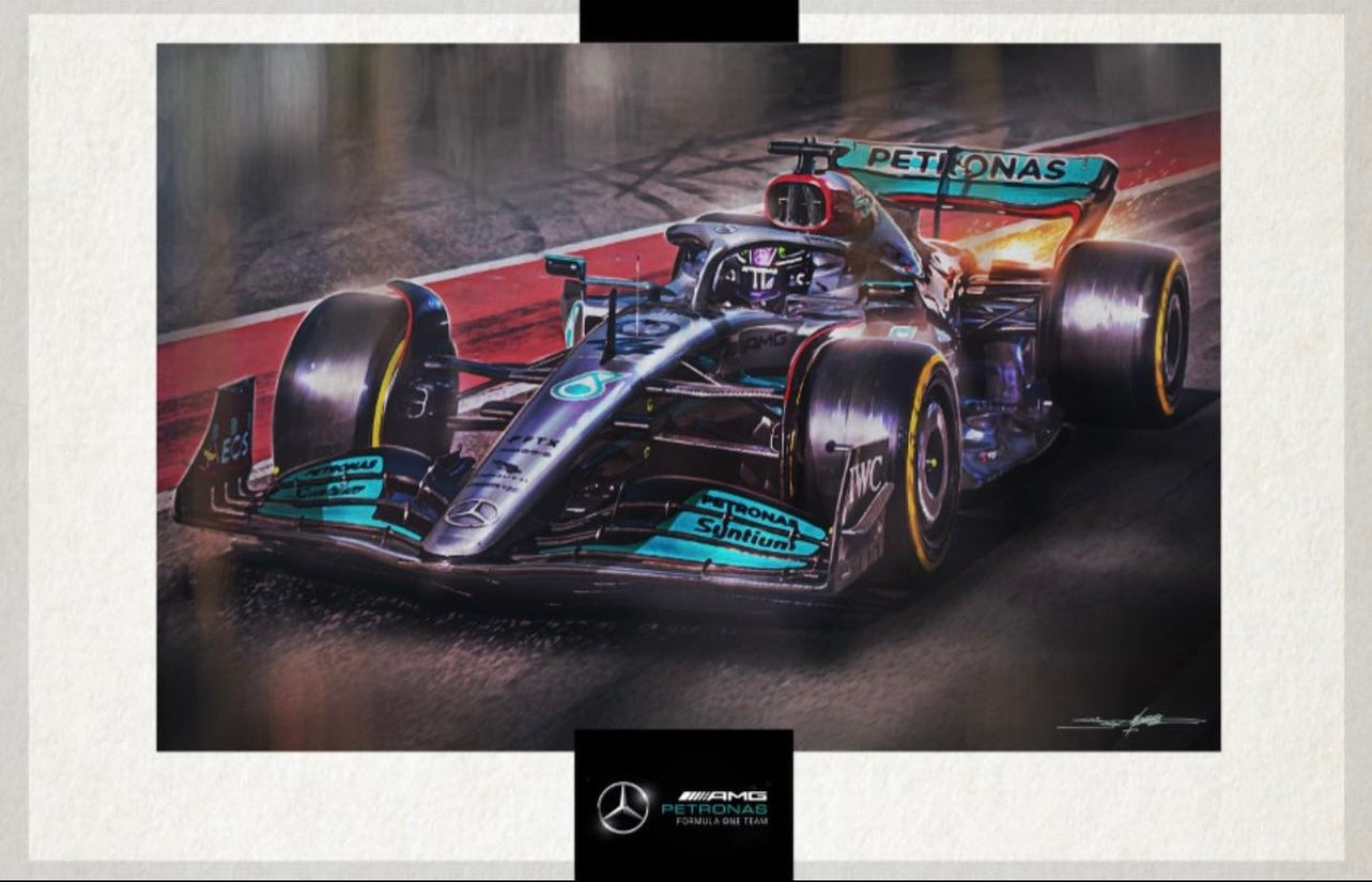 Mercedes-Benz AMG F1 W13: Lewis Hamilton 2022 (A)