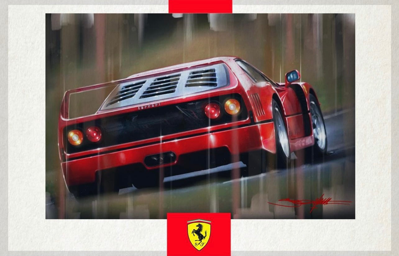 Ferrari F-40 (back)