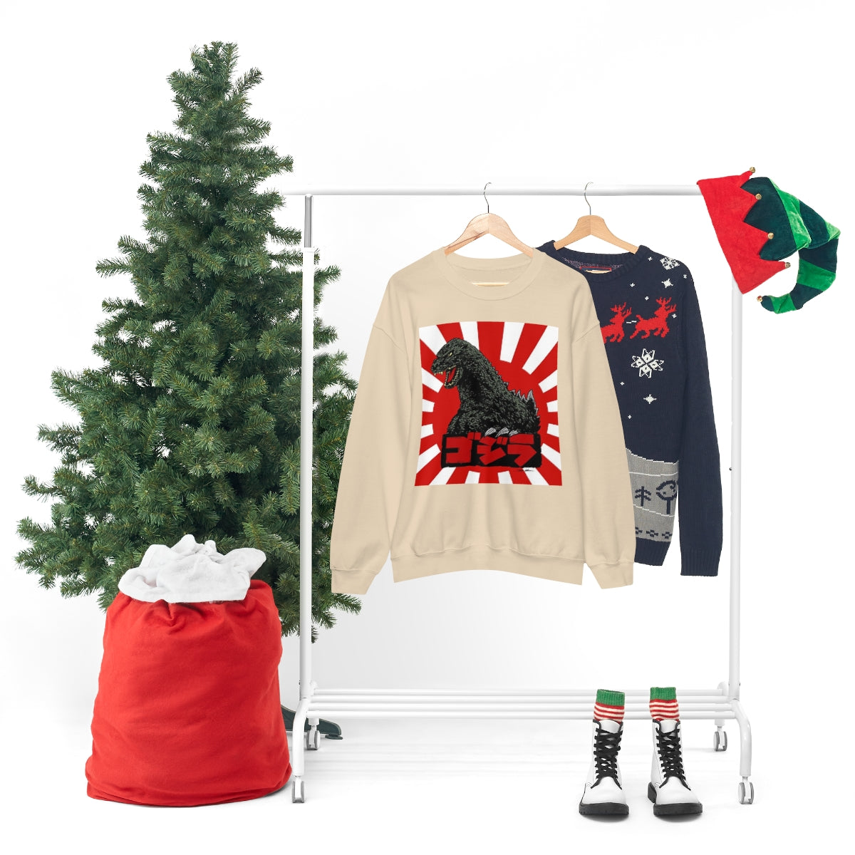 Godzilla 89 Flag Sweater