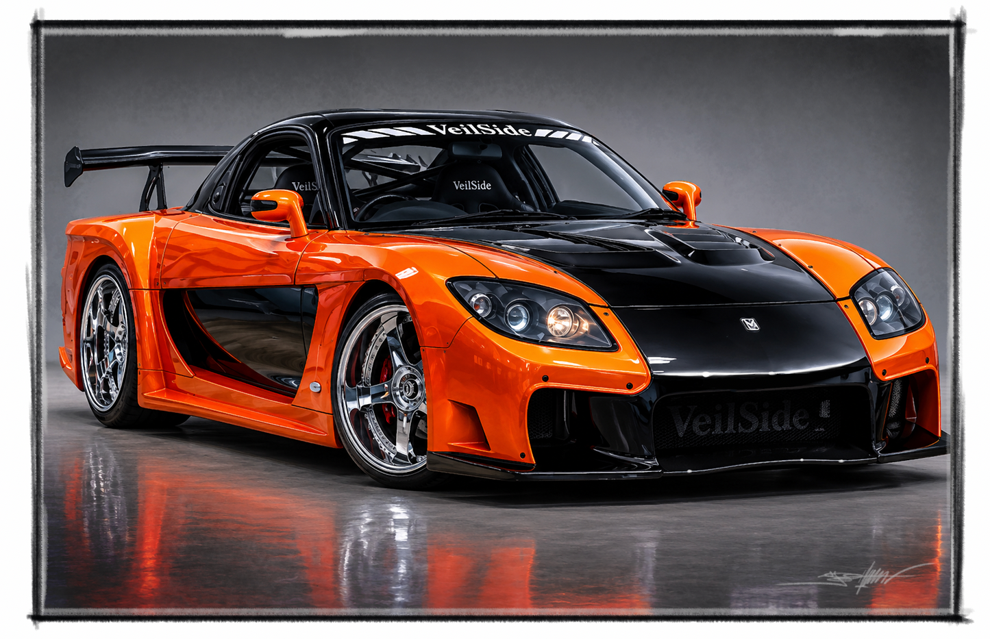 The Fast Saga: Nissan Mazda RX7 VeilSide