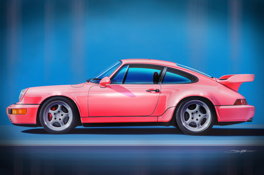 Porsche 964 Turbo 3.6 (Pink)