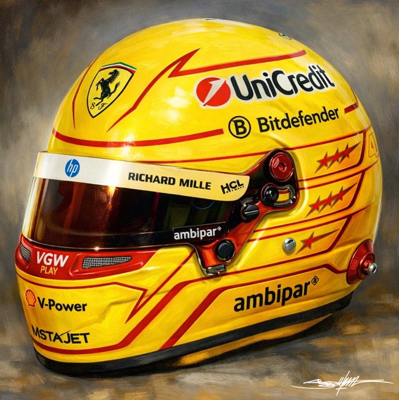 F1: Helmet - Lewis Hamilton