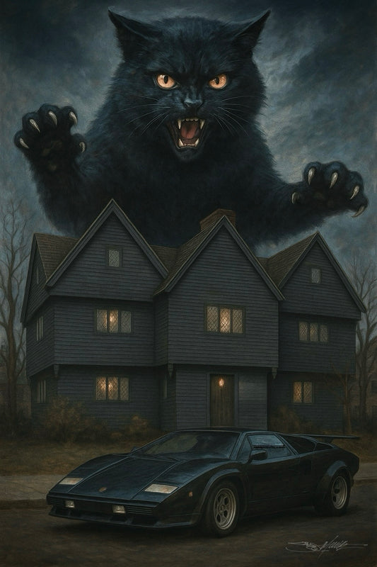 Lamborghini Countach: Black Cat & Witchery