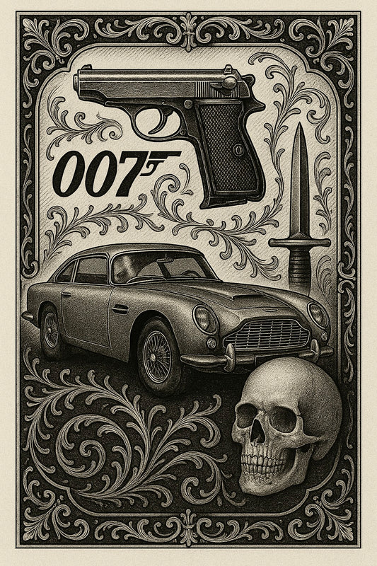 Aston Martin DB5 : Victorian Lowbrow 007