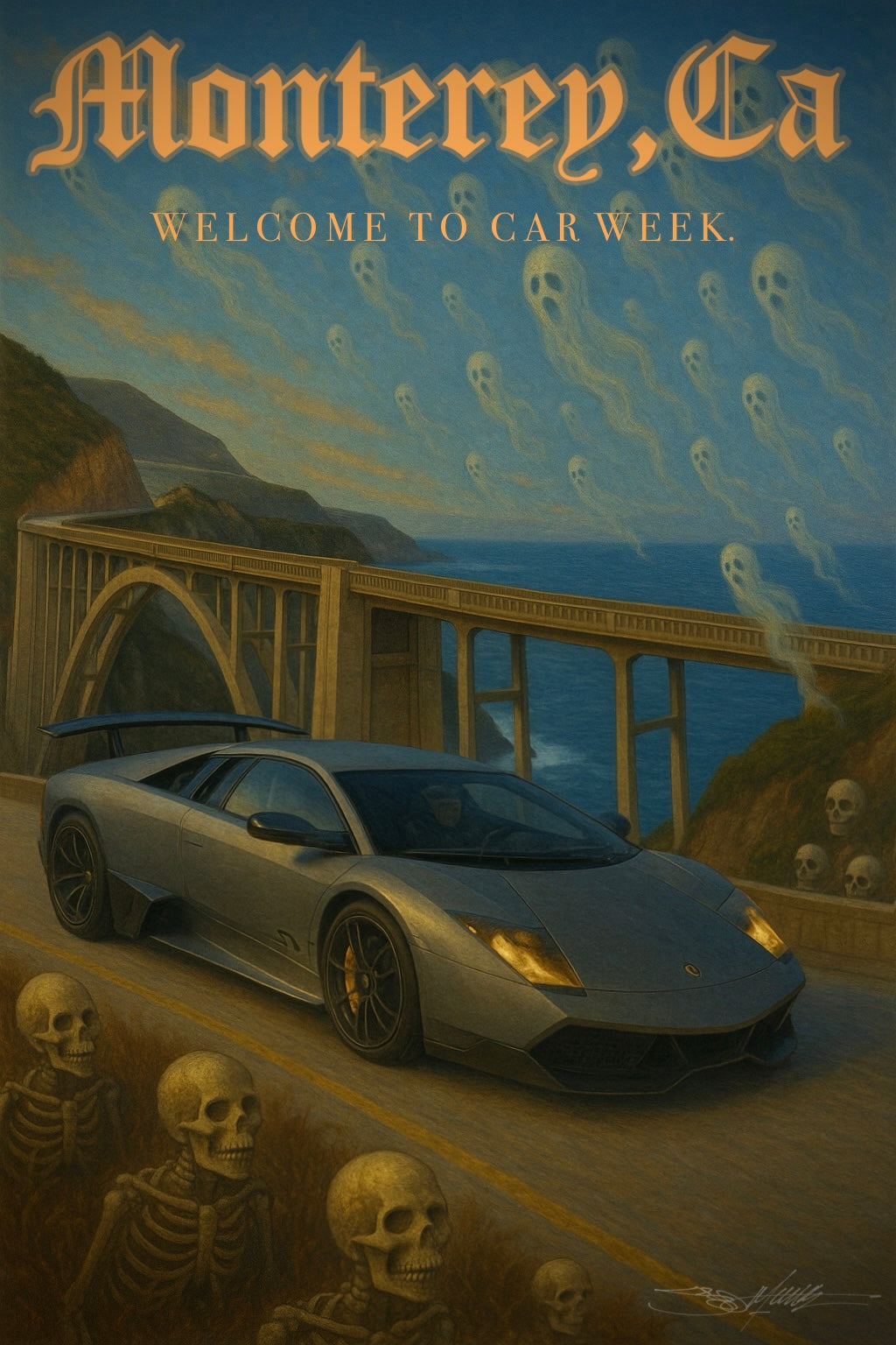 Lamborghini Murcielago SV LP670-4: Ghost Of Monterey