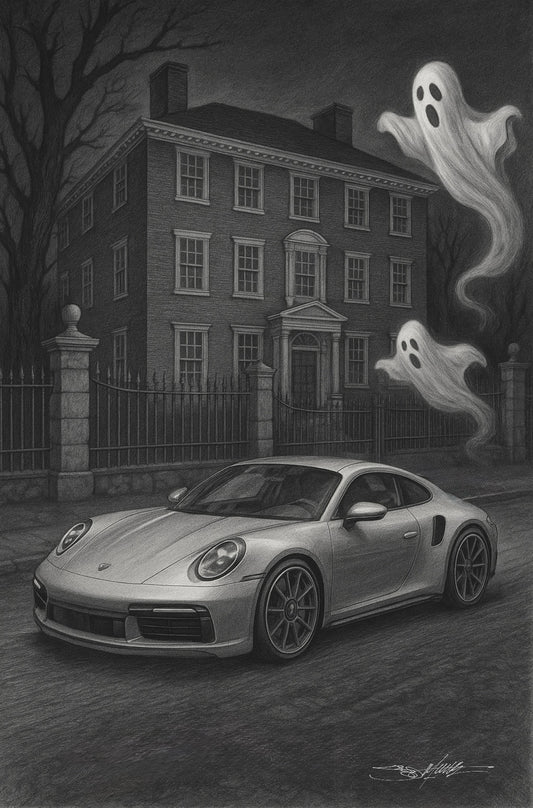 Porsche 911 Turbo S: Chasing Ghost Again (Pencil)