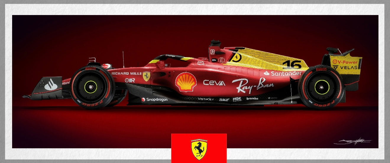 F1: Scuderia Ferrari F1-75 F1 “Monza Livery 2022” (Long Format)