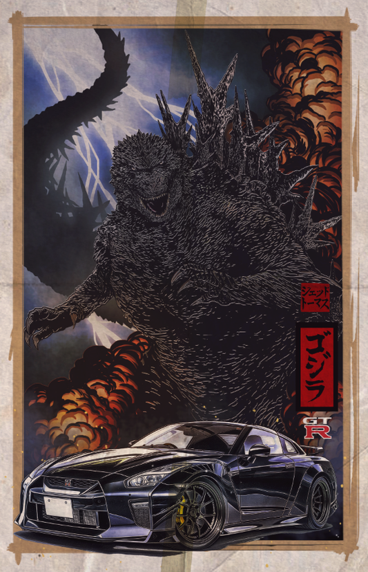 Godzilla R3 Car X POP - CULTURE – : : The Bat Comes Out Tonight - Jed Thomas