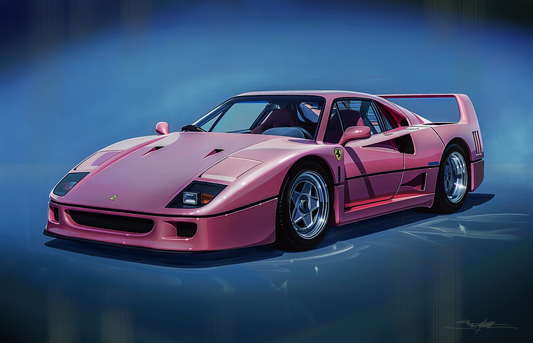 Icona In Rosa: Ferrari F40 (version II)