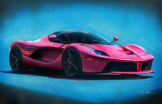 Icona In Rosa: Ferrari LaFerrari