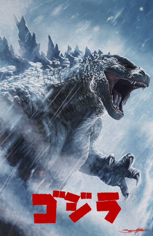 Godzilla: Battle in the snow