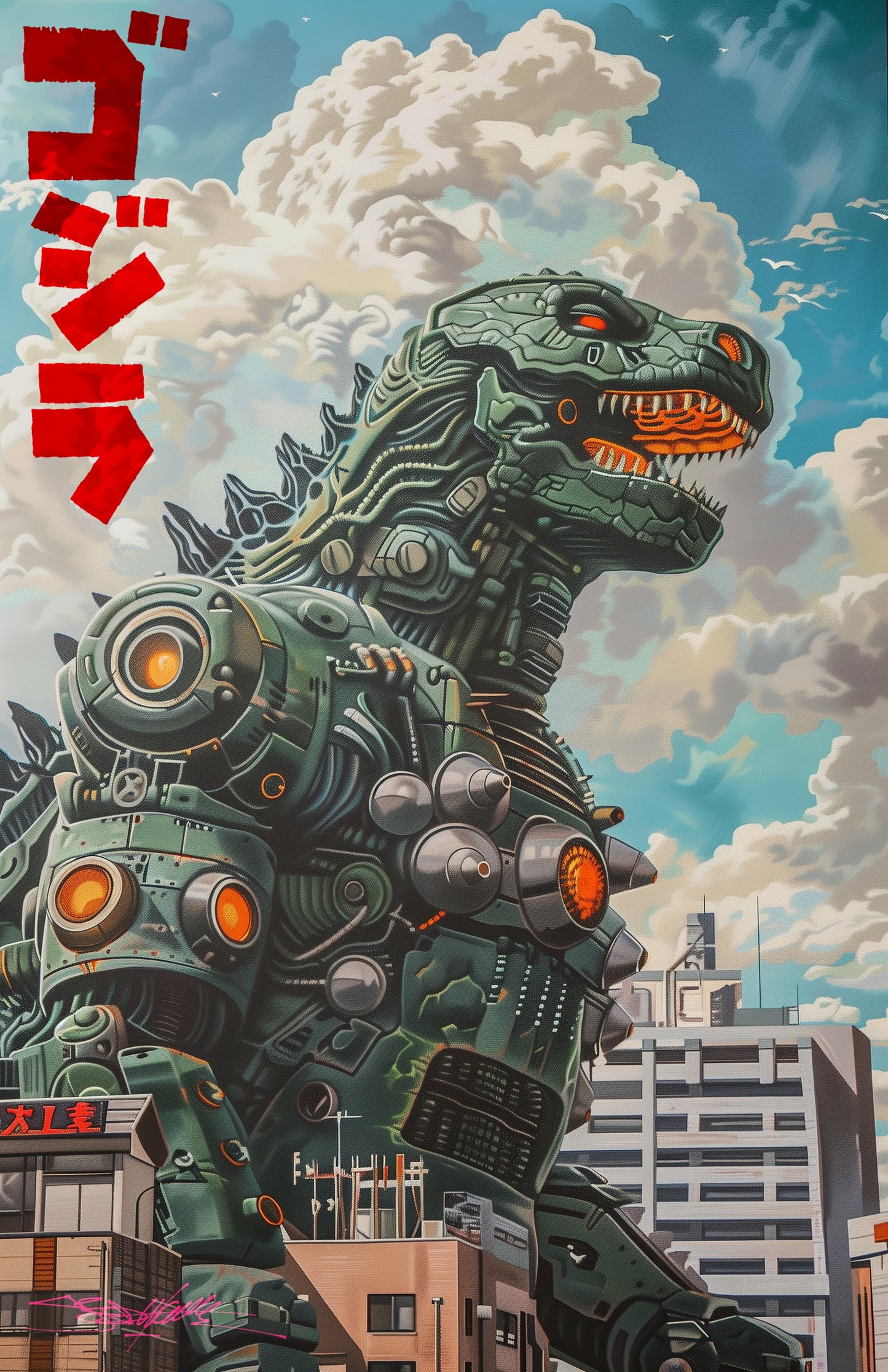 Godzilla: mechanical monster