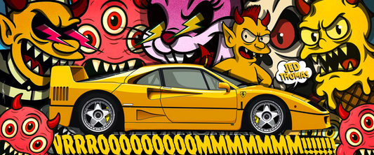 Car-Toons: Ferrari F40 (Long Format)