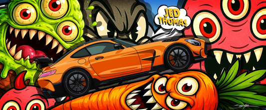 Car-Toons: Mercedes-Benz AMG GT Black Series (Long Format)