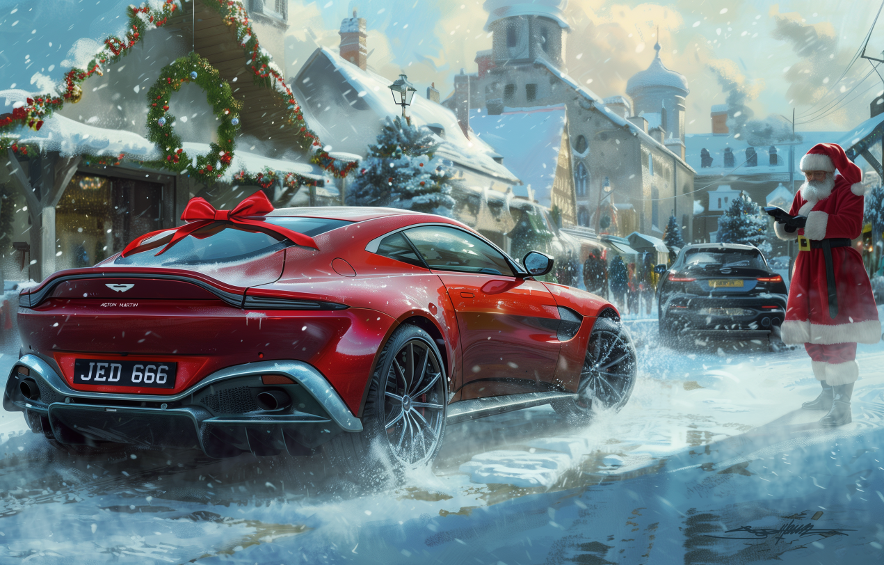 Aston Martin : Christmas Vantage 666