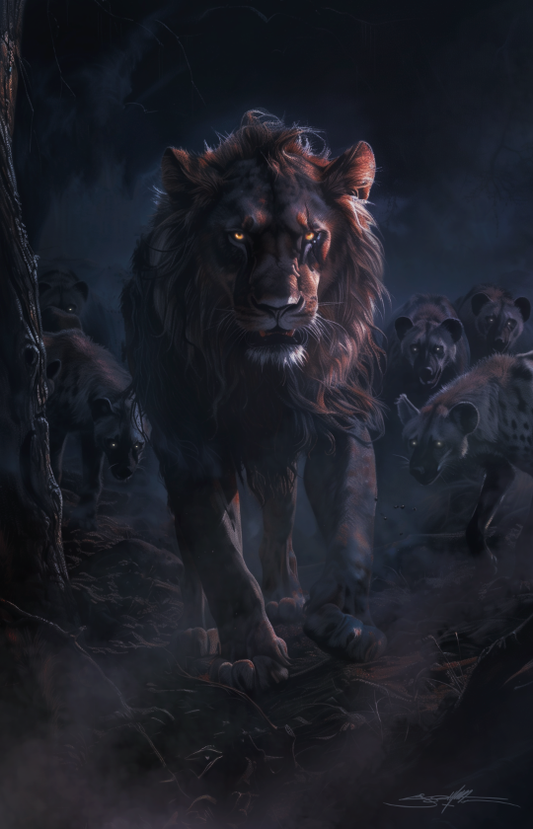 The Lion King: Scar and Hyenas