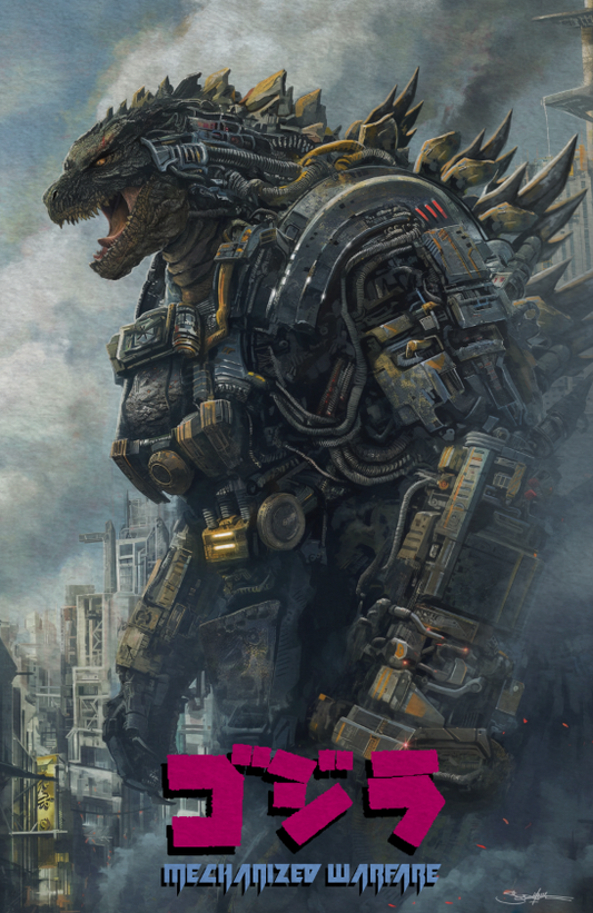 Godzilla : Mechanized Warfare