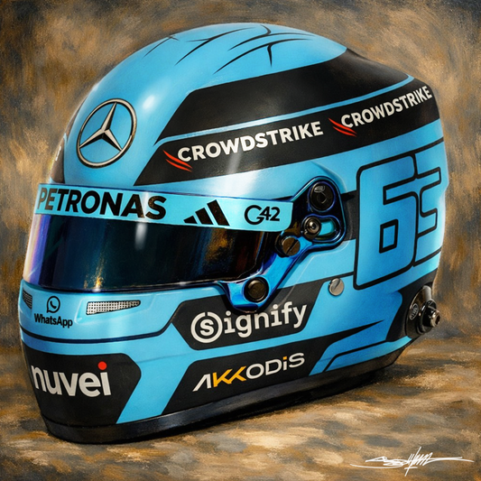F1: Helmet - George Russell