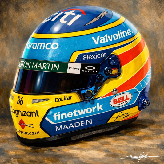 F1: Helmet - Fernando Alonso