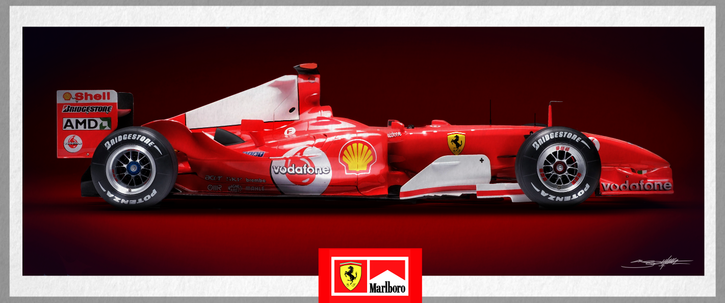 F1: Scuderia Ferrari F2004 (Long Format)