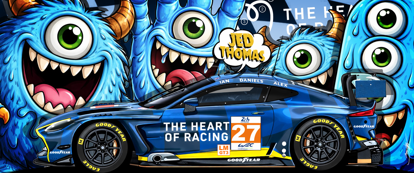 Car-Toons: Aston Martin Vantage GT3 AMR The Heart of Racing (Long Format)