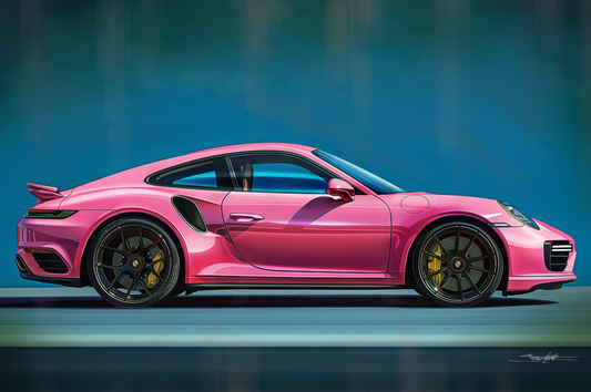 Porsche 911 Turbo S (Pink)