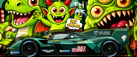 Car-Toons: Aston Martin Valkyrie LMH AMR The Heart of Racing (Long Format)