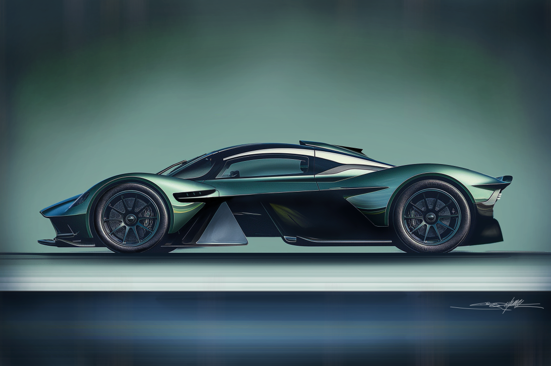 Aston Martin Valkyrie (British Racing Green)