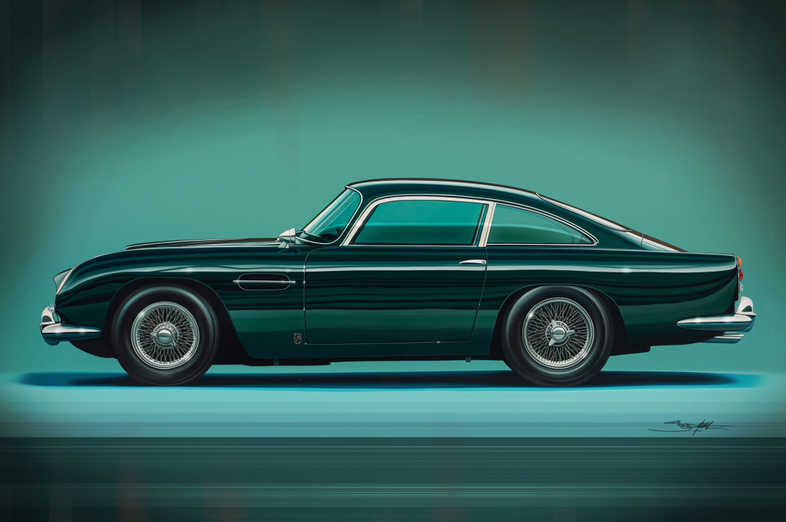 Aston Martin DB5 (British Racing Green)