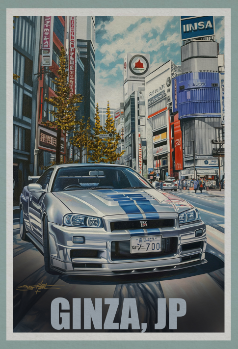 Nissan GTR R34 - Ginza