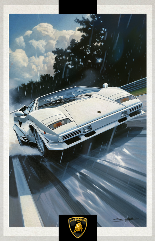 Lamborghini Countach 1982 - Track day