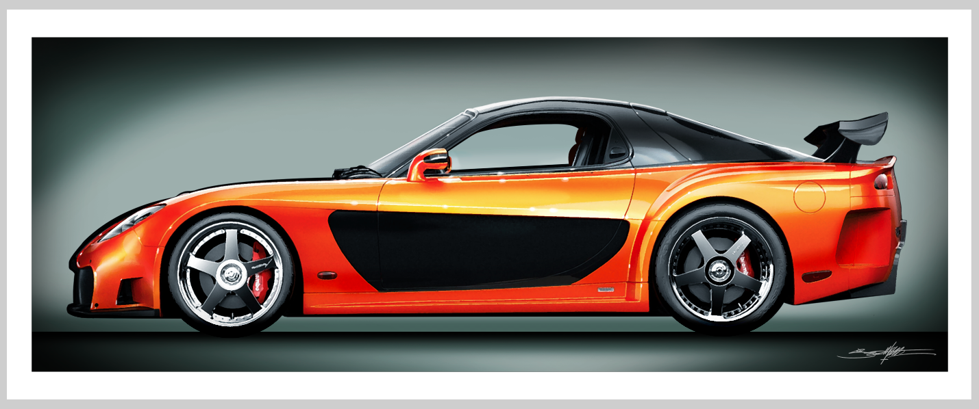 The Fast And Furious: Mazda RX7 VeilSide (Long Format)