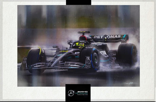 Mercedes-Benz AMG F1 W14: Lewis Hamilton (Rain) B