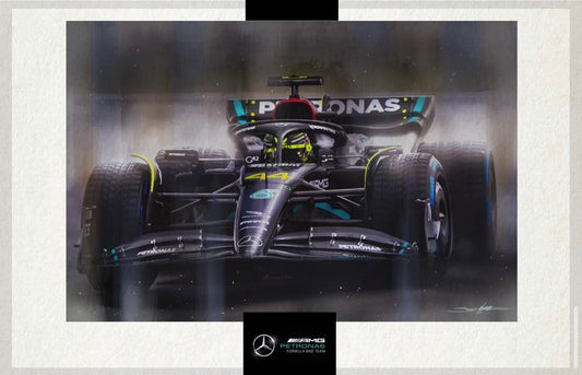 Mercedes-Benz AMG F1 W14: Lewis Hamilton (Rain) C