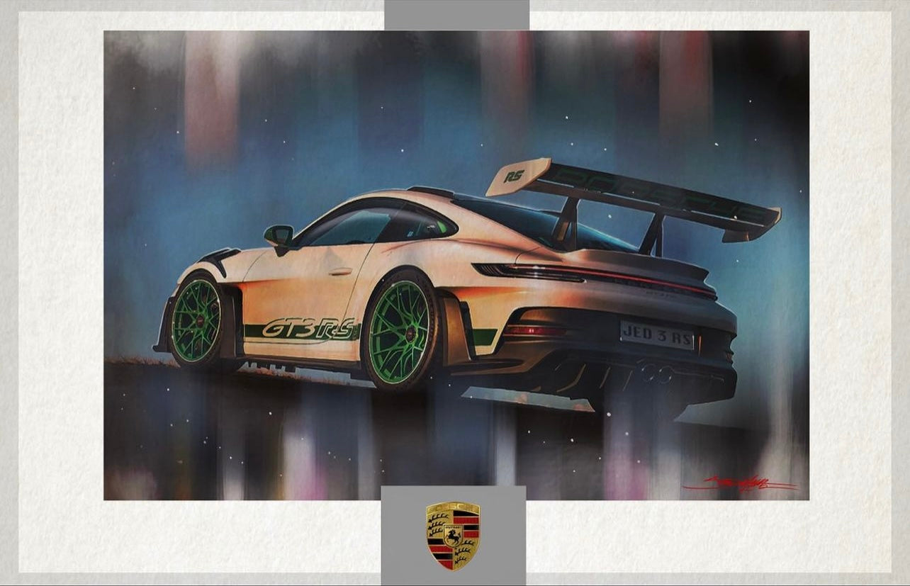 Porsche 992 GT3RS (back)