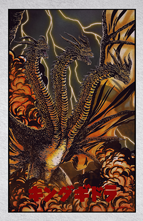 king ghidorah : reign of terror (Color Variant)