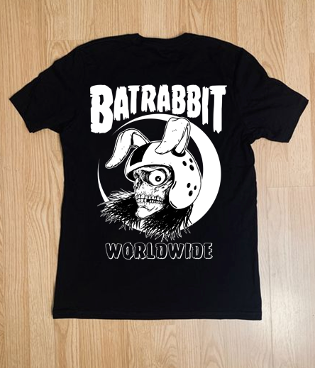BATRABBIT : Skull rider unisex s/s tee (front/back print)